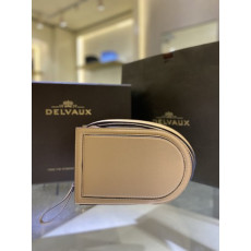 델보 핀 크로스오버 숄더백 베이지